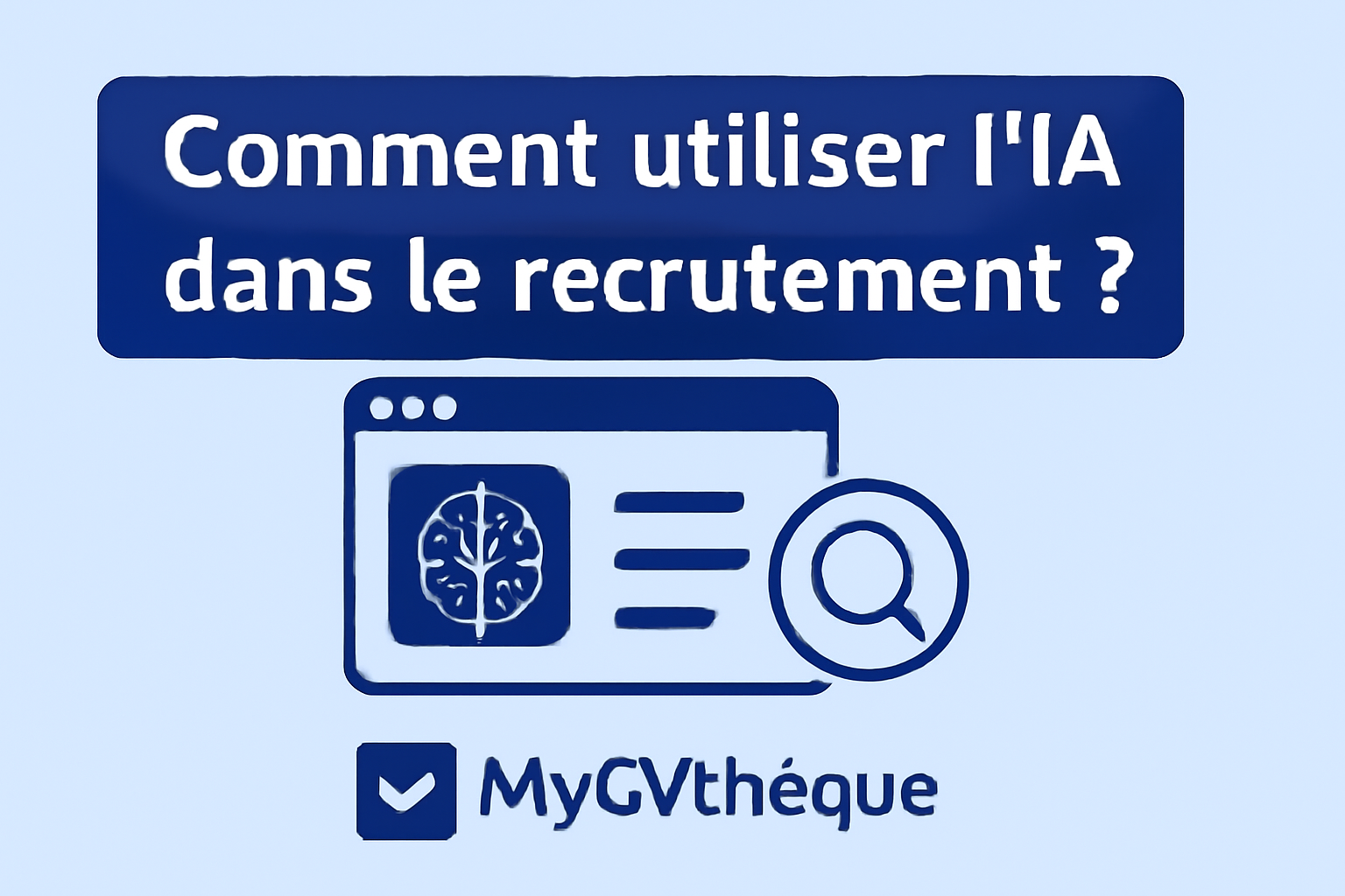 Intelligence artificielle et recrutement